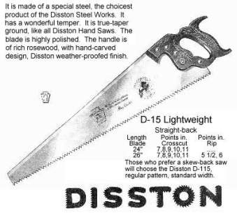 disston saw
